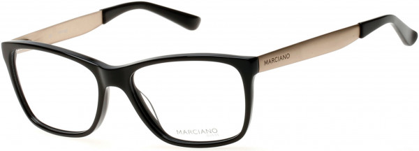 GUESS by Marciano GM0256 Eyeglasses, 001 - Shiny Black