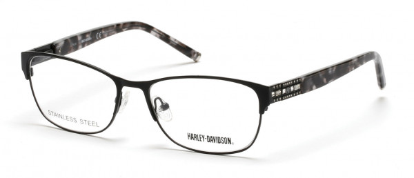 Harley-Davidson HD0540 Eyeglasses, 002 - Matte Black