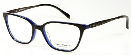 Rampage RA-0175 (R 175) Eyeglasses, B84 (BLK) - Black