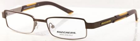 Skechers SE-1028 (SK 1028) Eyeglasses, E70 (BRNGUN)
