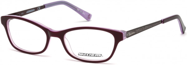 Skechers SE1623 Eyeglasses, 069 - Shiny Bordeaux