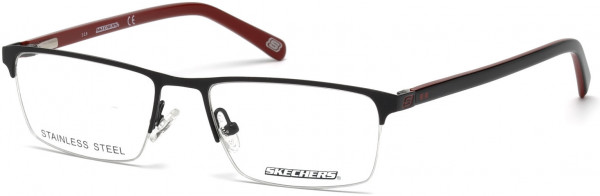 Skechers SE3195 Eyeglasses, 002 - Matte Black