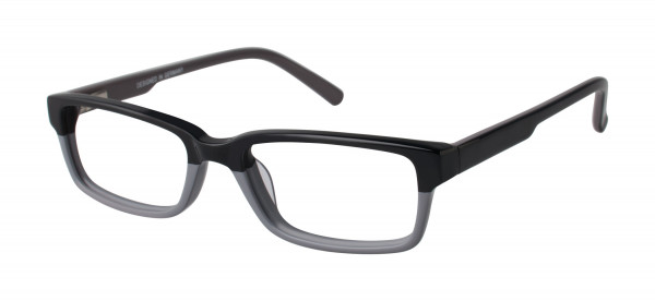 O!O OT65 Eyeglasses, Black/Grey - 13 (BLK)