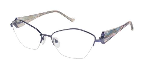 Tura R545 Eyeglasses, Navy (NAV)