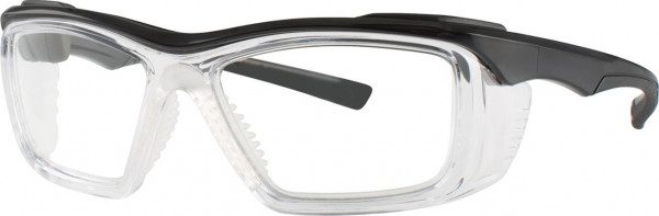 Wolverine W036 Safety Eyewear, Black Crystal