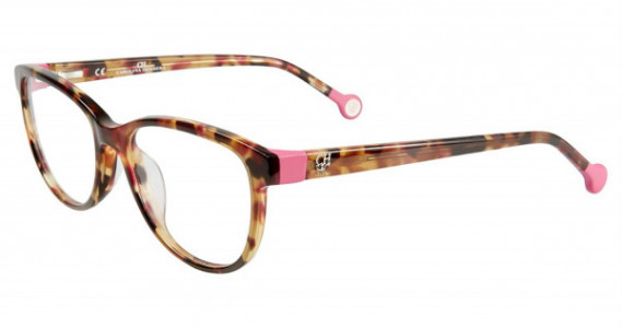 Carolina Herrera VHE678K Eyeglasses, Brown Havana Lilac 01Gq