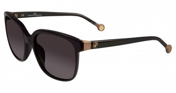 Carolina Herrera SHE687 Sunglasses, Shiny Black 700