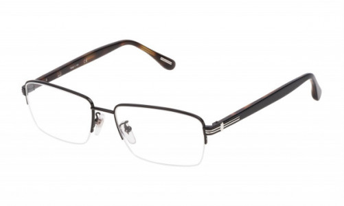 dunhill VDH025 Eyeglasses, Shiny Black 540