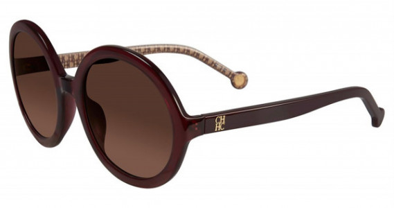Carolina Herrera SHE696 Sunglasses, Black Purple 0V01