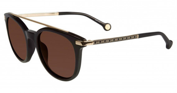 Carolina Herrera SHE690 Sunglasses, Shiny Black700
