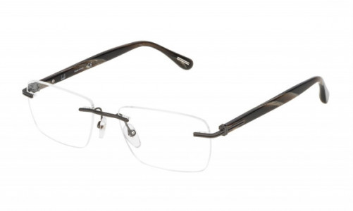 dunhill VDH027 Eyeglasses, Matt Gunmetal 08Dr