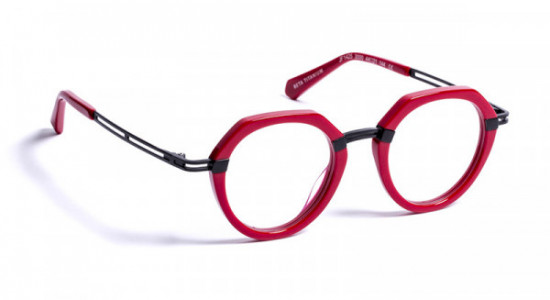 J.F. Rey JF1425 Eyeglasses, RED/SATIN BLACK (3000)
