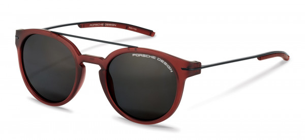 Porsche Design P8644 Sunglasses, C red (grey polarized)