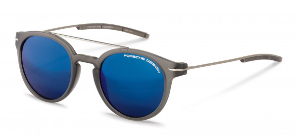 Porsche Design P8644 Sunglasses, E grey (strong dark blue mirrored)