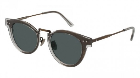 Bottega Veneta BV0117S Sunglasses, 001 - BRONZE with GREY lenses