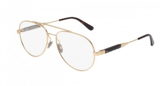 Bottega Veneta BV0042O Eyeglasses, GOLD