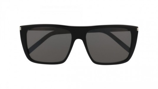 Saint Laurent SL 156 Sunglasses, 001 - BLACK with GREY lenses