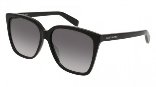 Saint Laurent SL 175 Sunglasses, 001 - BLACK with GREY lenses