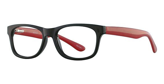 Parade 1743 Eyeglasses, Black/Red