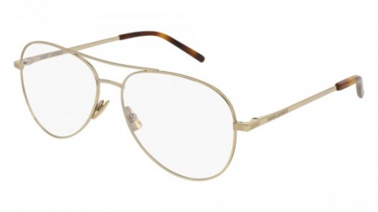 Saint Laurent SL 153 Eyeglasses, 002 - GOLD