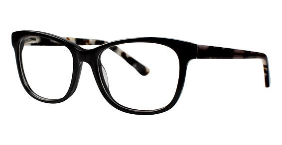 Romeo Gigli RG77030 Eyeglasses, Black/Black-White Tort
