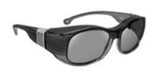 Haven SUNSET BLACK GRAY LEATHER Eyeglasses
