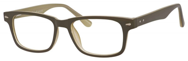 Enhance EN4016 Eyeglasses, Matte Khaki