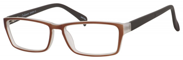Enhance EN4009 Eyeglasses, Matte Brown Crystal
