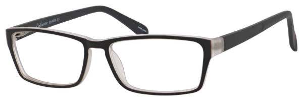 Enhance EN4009 Eyeglasses, Matte Black/Crystal
