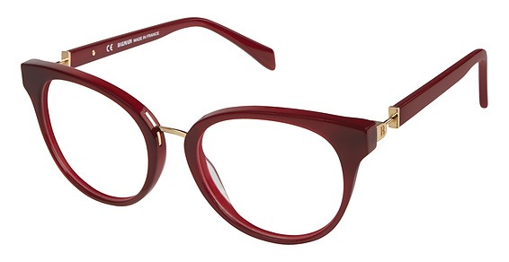 Balmain 1084 Eyeglasses, C04 Burgundy