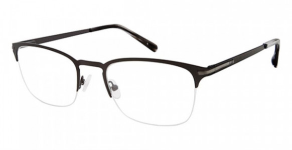 Van Heusen S372 Eyeglasses, Black