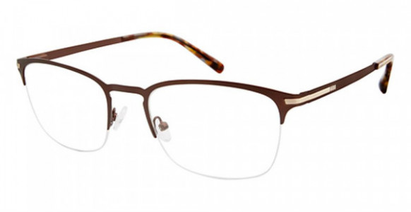Van Heusen S372 Eyeglasses, Brown