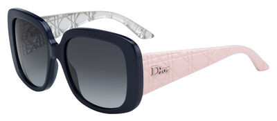 Christian Dior Diorladylady 1O Sunglasses, 0NQH(HD) Blue Pink Silver