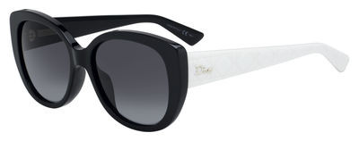 Christian Dior Diorlady 1N Sunglasses, 09HT(9O) Black Ivory
