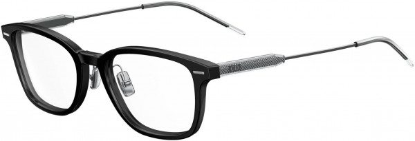Dior Homme Blacktie 237 Eyeglasses, 0TSJ Black Metallic Gray