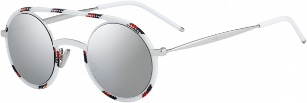 Dior Homme Diorsynthesis 01 Sunglasses, 0T2G White Redpo