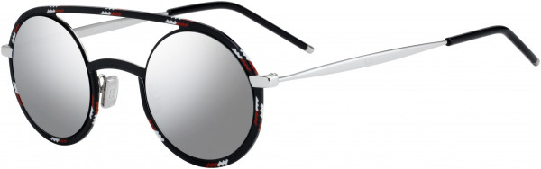 Dior Homme Diorsynthesis 01 Sunglasses, 0TAY Black Pattern White