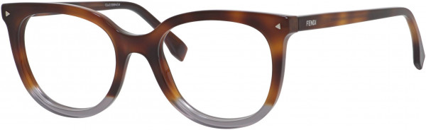Fendi FF 0235 Eyeglasses, 0AB8 Havana Gray