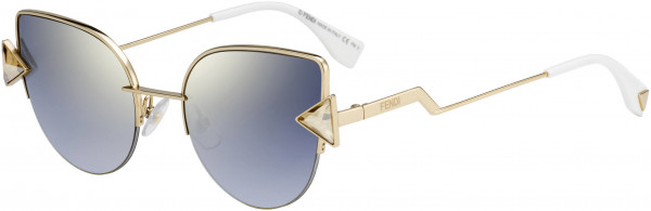 Fendi FF 0242/S Sunglasses, 0000 Rose Gold