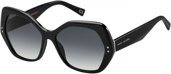 Marc Jacobs Marc 117/S Sunglasses, 0807 Black