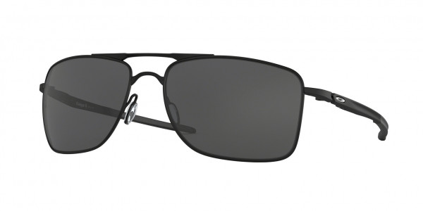 Oakley OO4124 GAUGE 8 Sunglasses, 412401 GAUGE 8 MATTE BLACK GREY (BLACK)