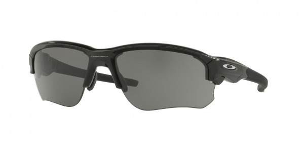 Oakley OO9364 FLAK DRAFT Sunglasses, 936401 FLAK DRAFT POLISHED BLACK GREY (BLACK)