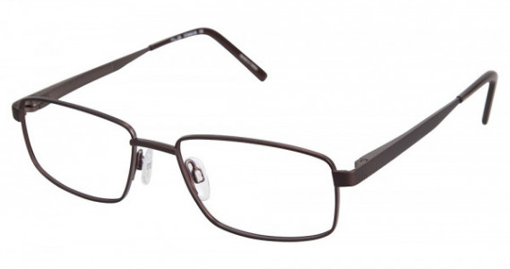 TLG NU017 Eyeglasses, C02 BROWN