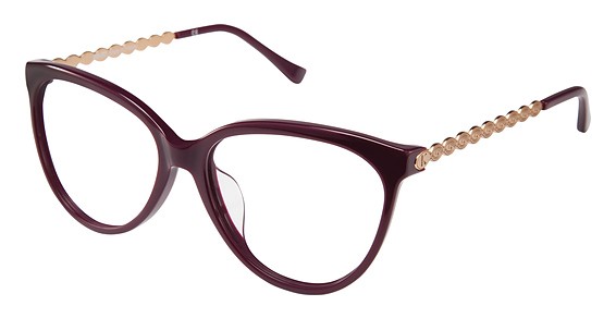 Kenzo G205A Eyeglasses, C01 Purple/Gold
