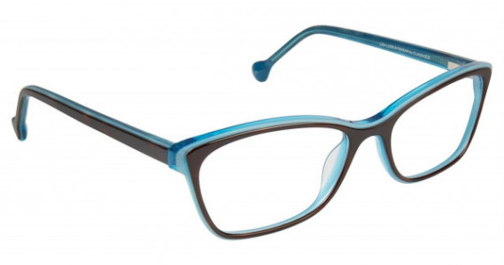 Lisa Loeb BUZZ Eyeglasses, Tortoise Blue (C3)