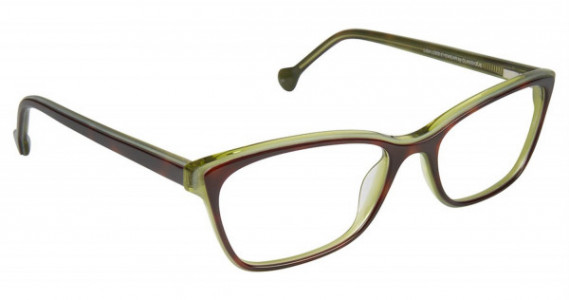 Lisa Loeb BUZZ Eyeglasses, Tortoise Olive (C4)