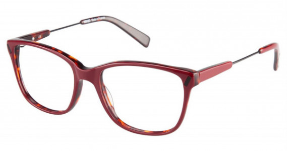 Kenzo 2254 Eyeglasses, RED/BLACK (C03)