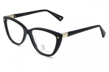 CIE SEC101 Eyeglasses, Black/Gold/Black (3)