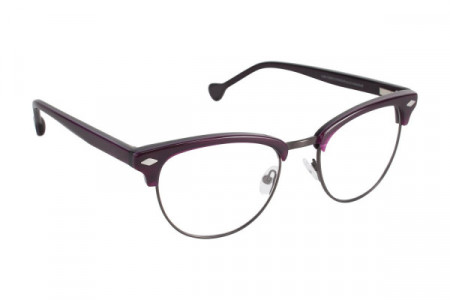 Lisa Loeb Rock & Roll Eyeglasses, Eggplant (C4)