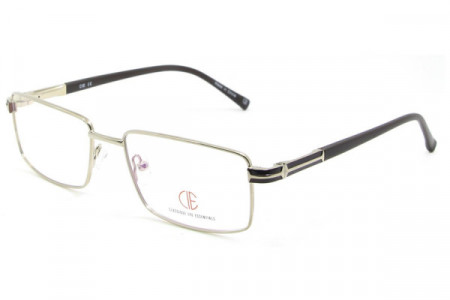 CIE SEC113 Eyeglasses, Gold/Dark Brown (2)